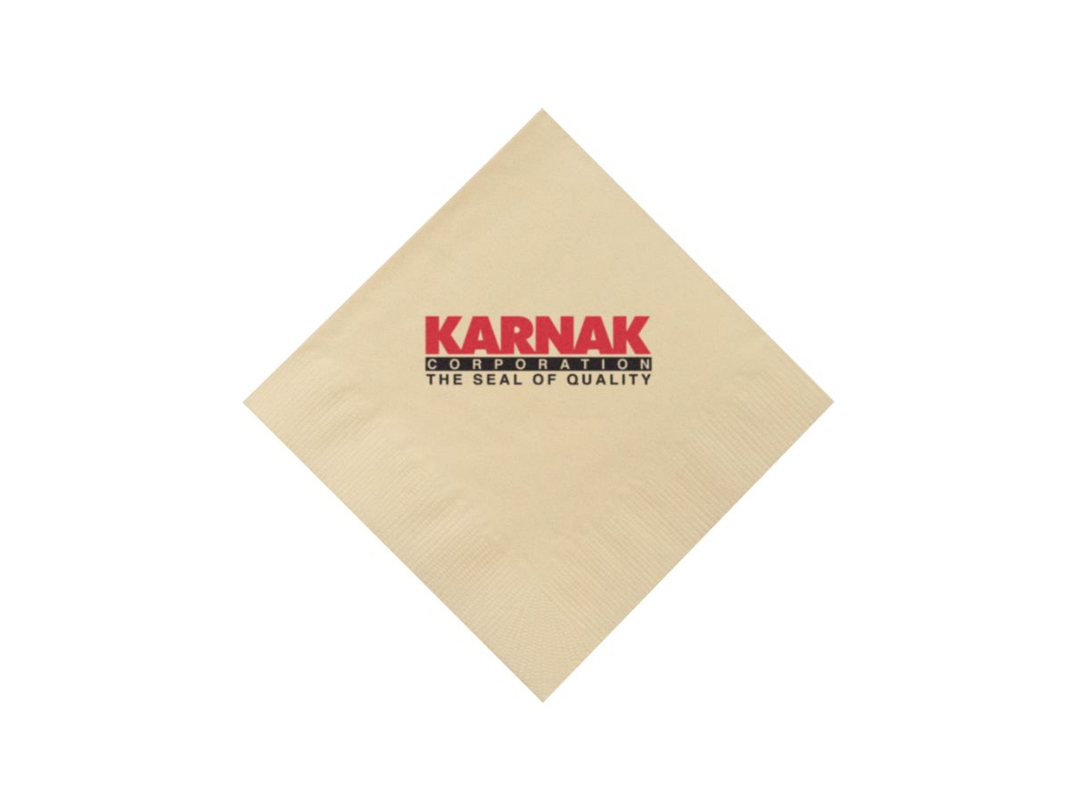 Custom Cocktail Napkins - Variety of Colors Available